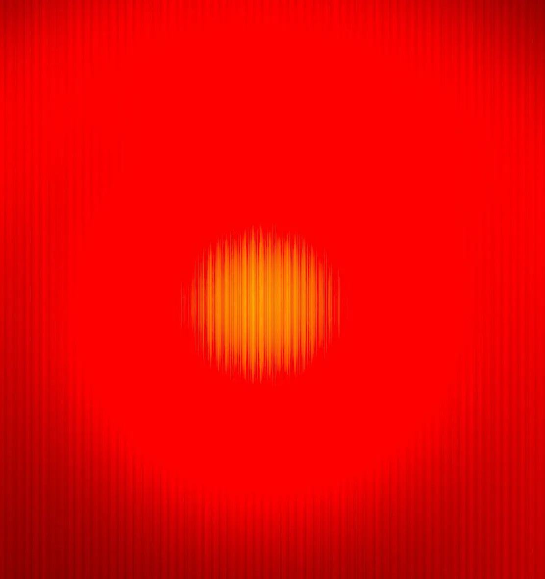 A model holding a Low-level laser therapy device against her face.